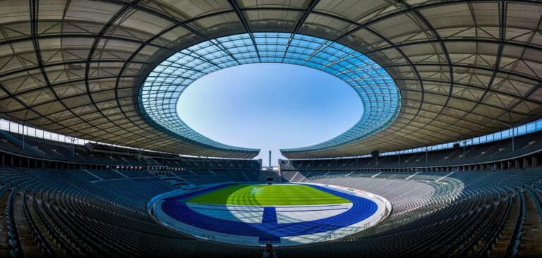 Japan national stadium inside